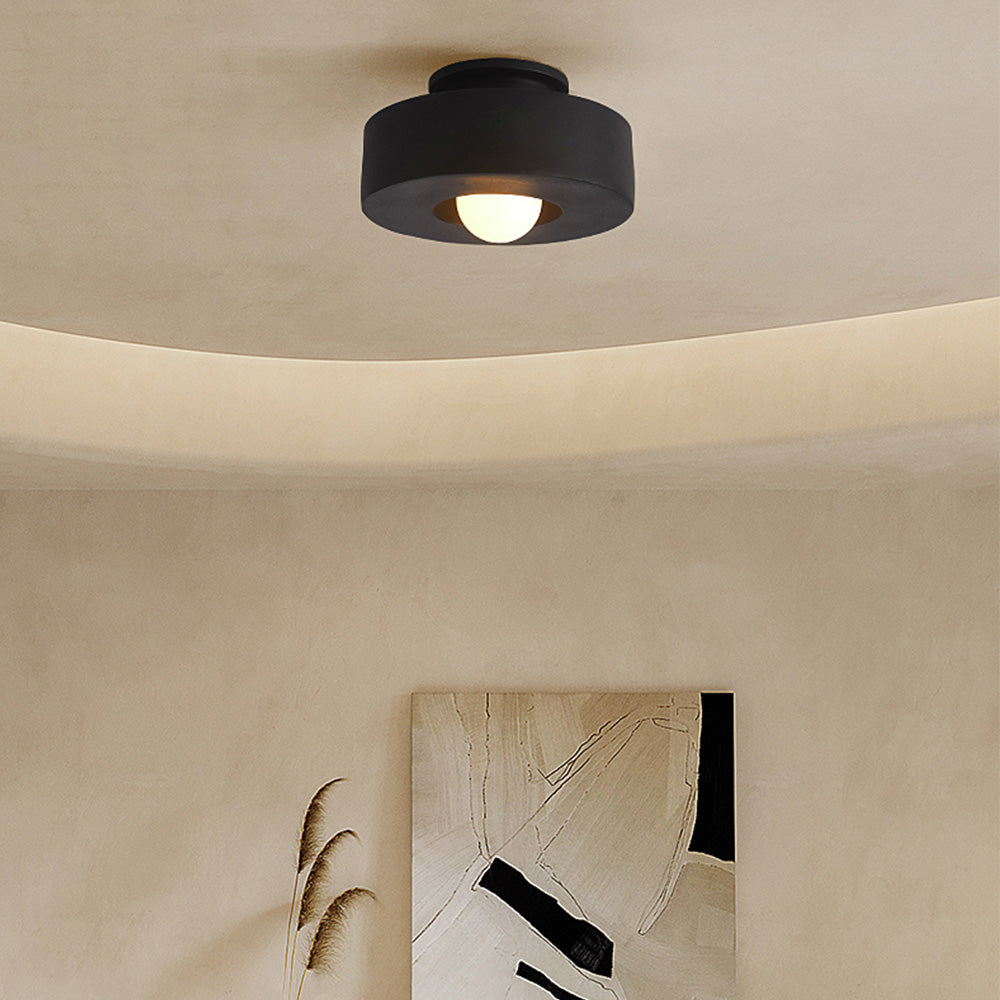 Aria Flush Mount Ceiling Light Nordic Macaron   Bedroom