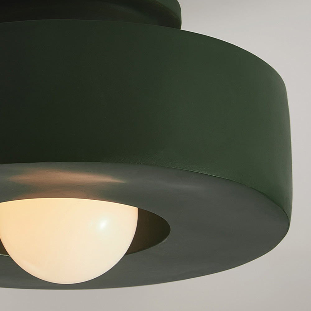 Aria Flush Mount Ceiling Light Nordic Macaron   Bedroom