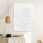 Plaster Art Texture Painting