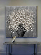 Snow Colorful Wall Art