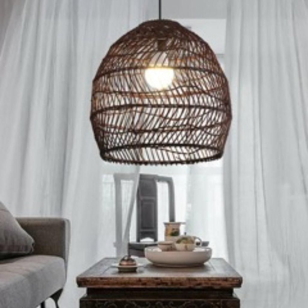 Muto Design Retro LED Pendant Light Black/Wood Wood Bedroom/Living Room/Study Room/Hall
