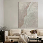 Soft Textured Landscape Wall Art Wabi Sabi Decor