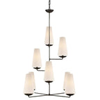 Silva Vintage LED Chandeliers White Black Bedroom Kitchen