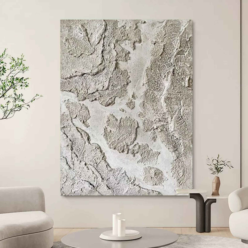 Wall Art Abstract Earthscape Natural Wabi-Sabi Linen