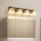 Kristy Vintage LED Metal/Crystal Wall Lamp For Mirror, Gold