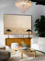 Wabi-Sabi Textured Wall Art Warm Beige Earth