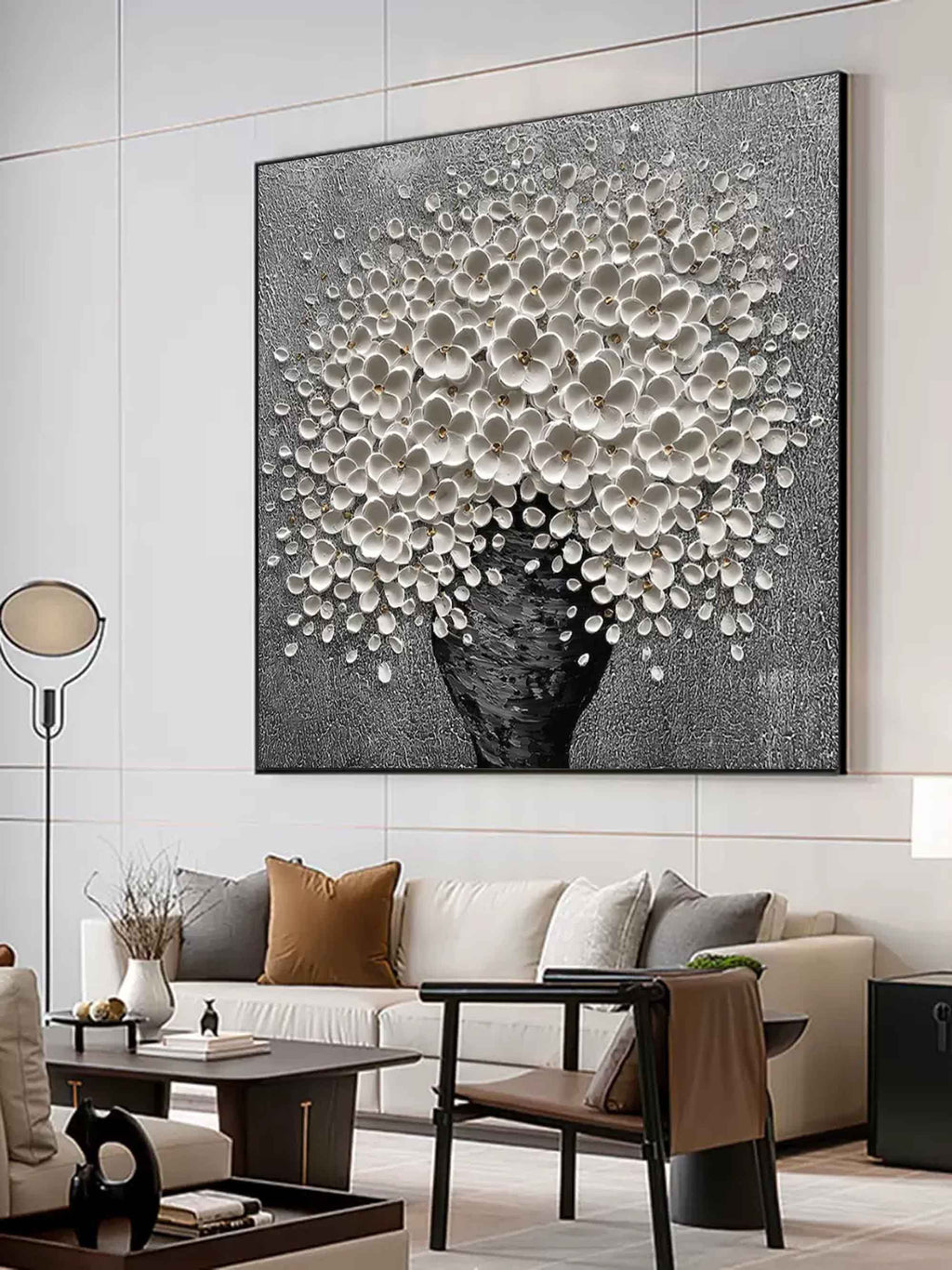 Snow Colorful Wall Art