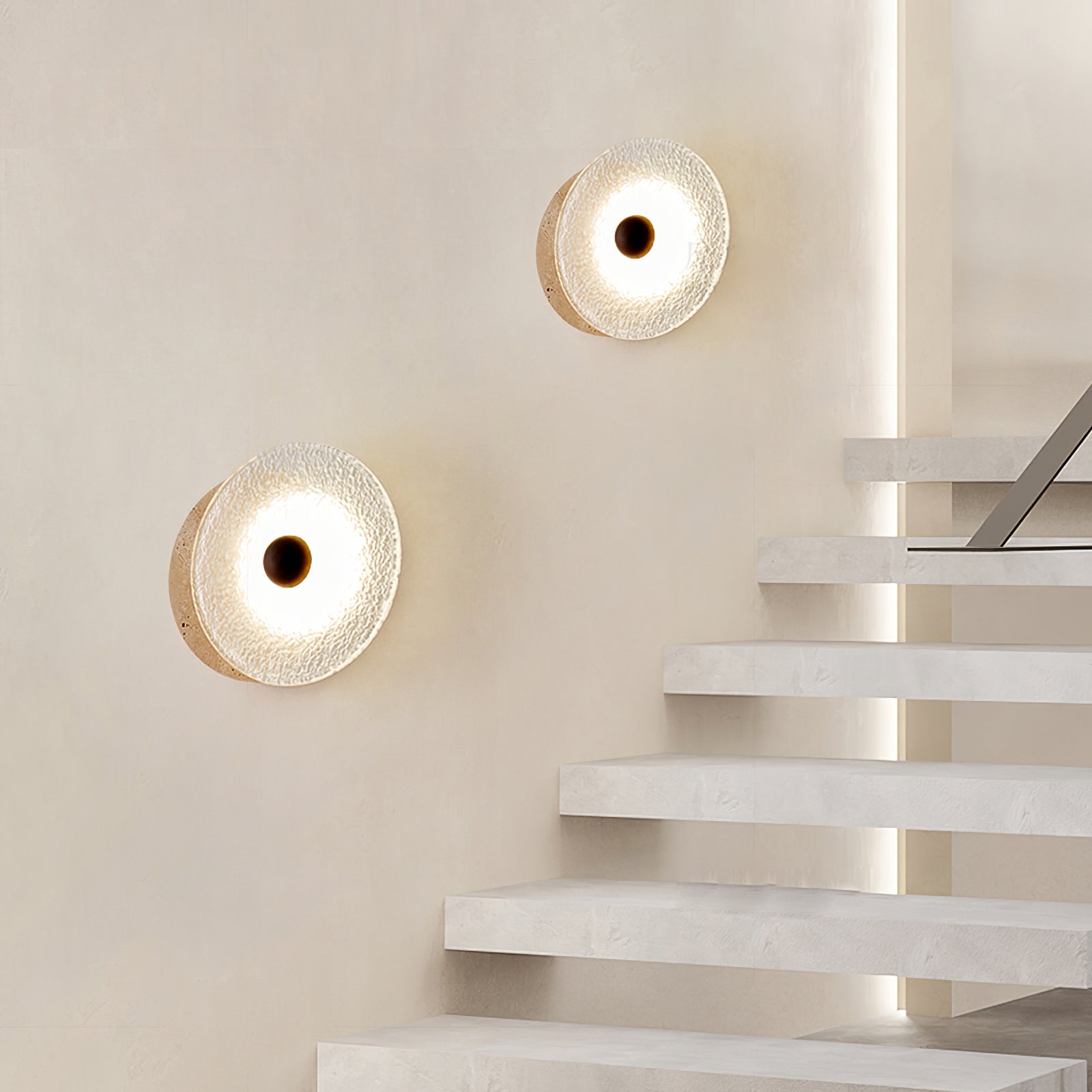 Olivia Travertine Wall Light