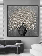Snow Colorful Wall Art