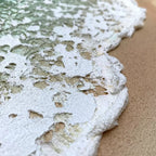 Plaster Tactile Coastal Wave Sand Textured Wall Art