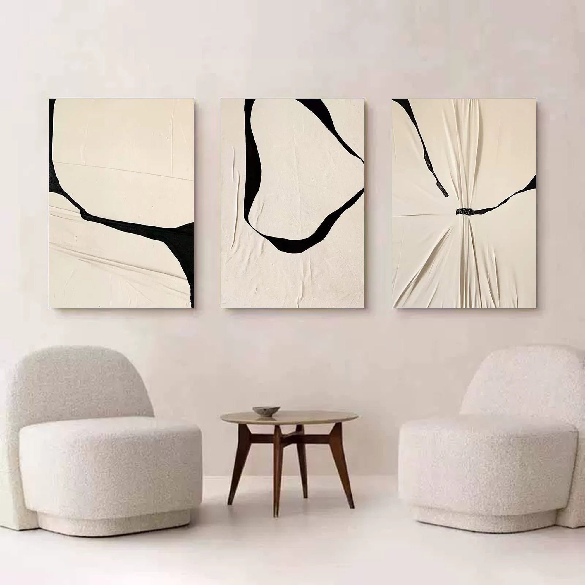 Wall Art Abstract Modern Elegant Wabi-Sabi