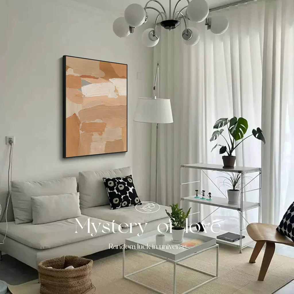 Wall Art Abstract Elegant Neutral Serene