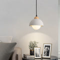 Muto Modern Pendant Light Cement White Bedroom/Kitchen Island