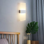 Arisha Rectangular Wall Lamp, 3 Colour
