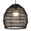 Muto Design Retro LED Pendant Light Black/Wood Wood Bedroom/Living Room/Study Room/Hall
