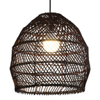 Muto Design Retro LED Pendant Light Black/Wood Wood Bedroom/Living Room/Study Room/Hall