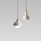 Muto Modern Pendant Light Cement White Bedroom/Kitchen Island