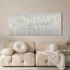 Monochrome Vertical Texture Oil Painting