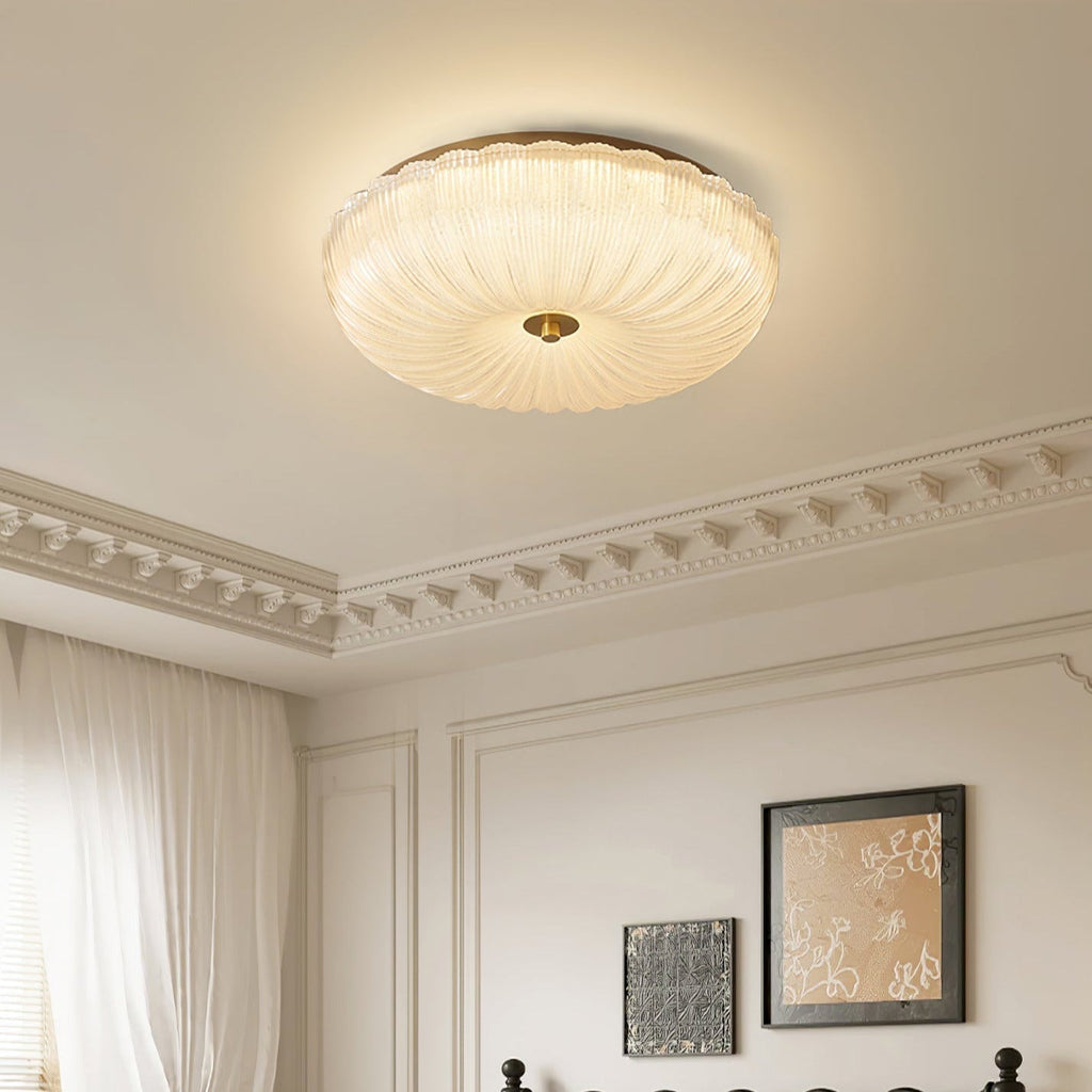 Halo Ceiling Light Ripple Glass - product image 10