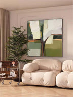 Wall Art Abstract Modernist Geometric Elegant