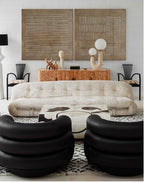 Earthy Linear Textured Relief Diptych Wall Art Set