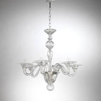 Silva   Chandelier Retro Glass  Yellow&Green&Clear