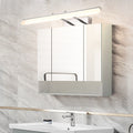 Arisha Modern Rectangular Wall Lamp,Black/Silver