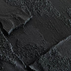 Monochrome Black Textured Abstract Painting