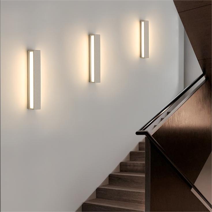 Fyra LED Outdoor Wall Lamp, Black & White
