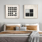 Wall Art Abstract Geometric Modern Serene