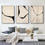 Wall Art Abstract Modern Elegant Wabi-Sabi