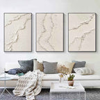 Wall Art Abstract Neutral Serene Minimalist