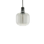 Valentina Designer Cylinder Pendant Light, Marble & Glass