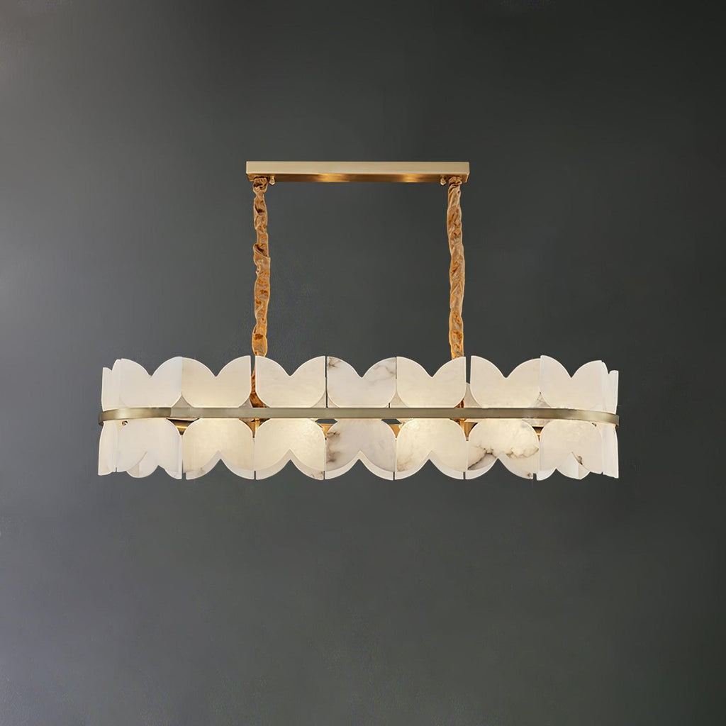 Seraphina Vintage Alabaster Chandelier