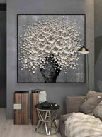 Snow Colorful Wall Art