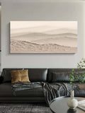 Minimalist Dune Landscape Art Oil Painting