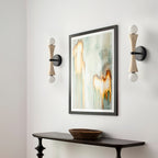Oloriel Sculptural Travertine Wall Light