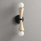 Oloriel Sculptural Travertine Wall Light