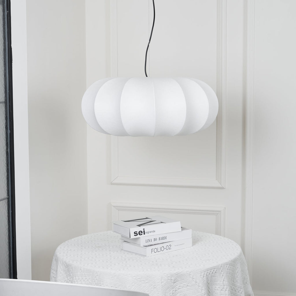 Kiyo Pumpkin Pendant Light Silk