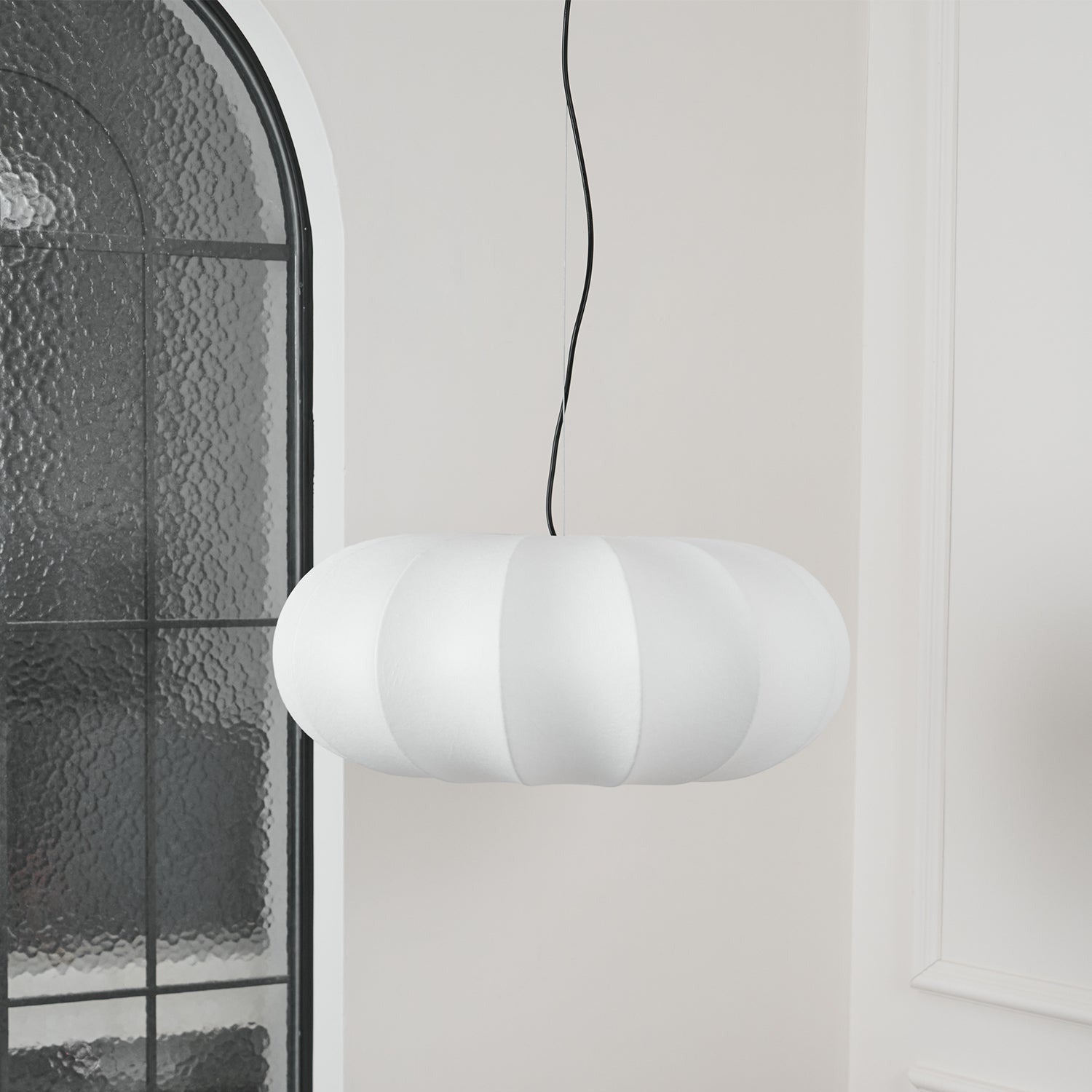 Kiyo Pumpkin Pendant Light Silk