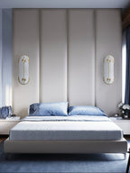 Selene Alabaster Wall Light Brass