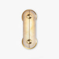 Selene Alabaster Wall Light Brass