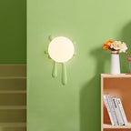 Wall Lamp Abstract Resin Splash Globe