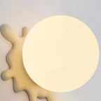 Wall Lamp Abstract Resin Splash Globe