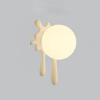 Wall Lamp Abstract Resin Splash Globe
