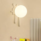 Wall Lamp Abstract Resin Splash Globe