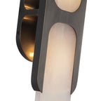 Ulthaora Double Globe Alabaster Wall Light