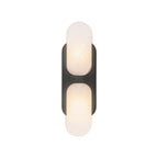 Ulthaora Double Globe Alabaster Wall Light