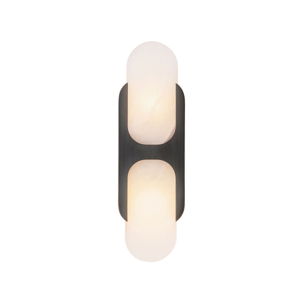 Ulthaora Double Globe Alabaster Wall Light