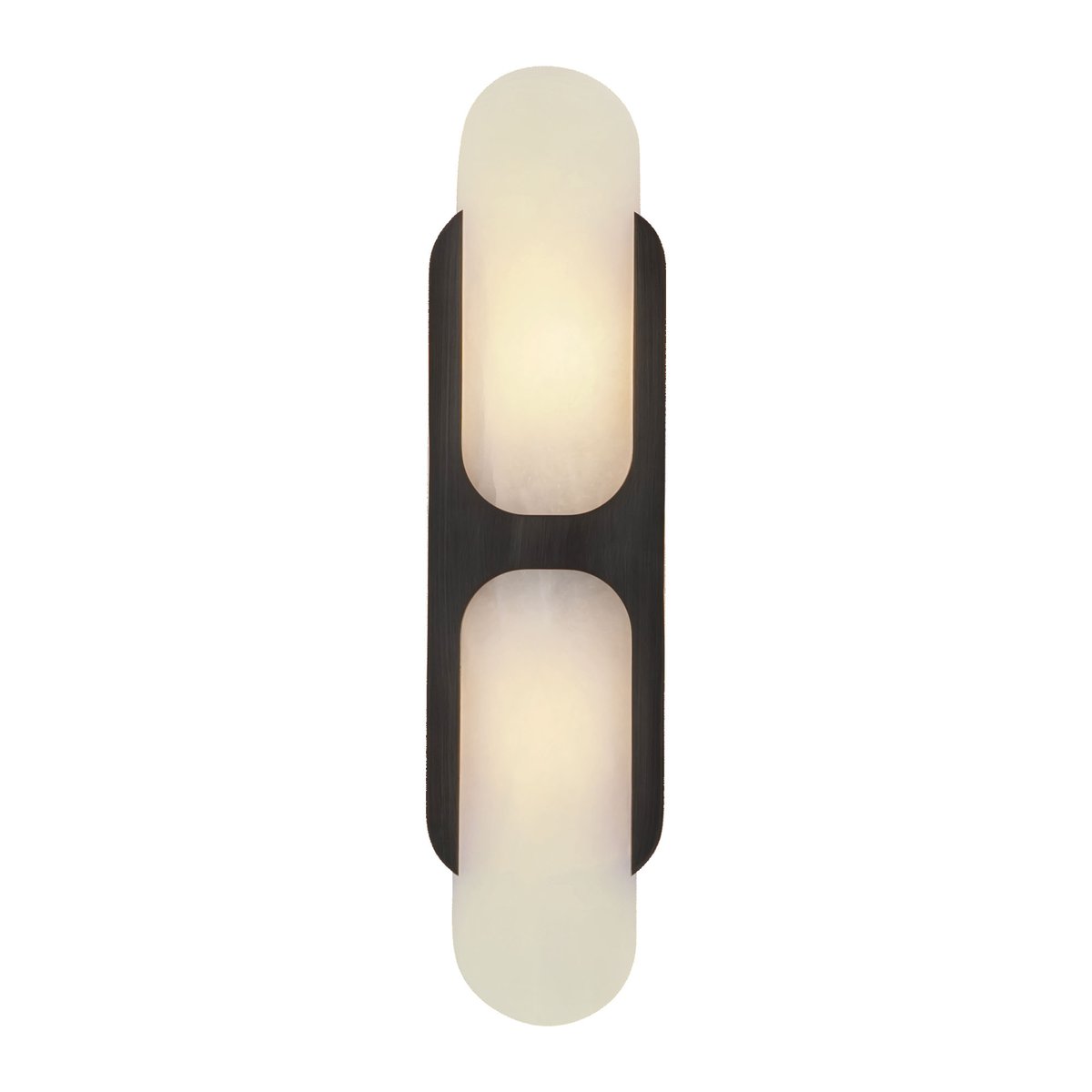 Ulthaora Double Globe Alabaster Wall Light